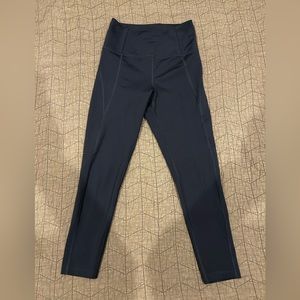 Girlfriend Collective Navy Compressive High-Rise Legging